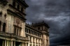 Detalle del Palacio Nacional de la Cultura en la Ciudad de Guatemala