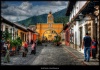 Antigua Guatemala con la Calle del Arco de Santa Catalina