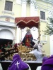 Virgen de los Dolores en procesión infantil de la Recolección