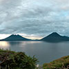 360> Lago de Atitlán y sus volcanes Tolimán, Atitlán y San Pedro