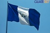 Bandera de Guatemala en la Plaza de la Constitución