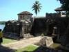 Entrada al Castillo de San Felipe de Lara, en Izabal