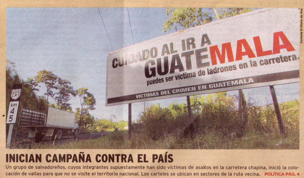 Guanacos inician campaña contra nuestro país