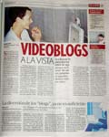 El Periódico habla de Video Blogs