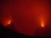 Masiva visita a volcán de  Pacaya
