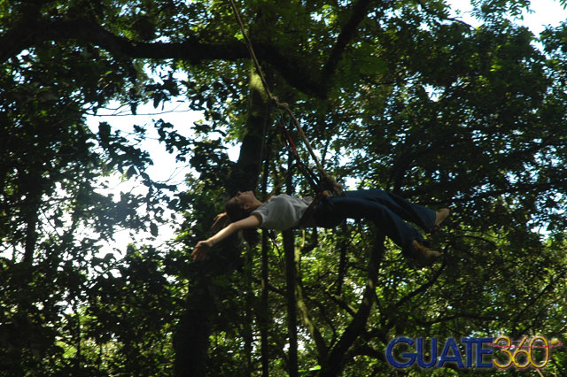 Disfrutando el volar por las alturas
