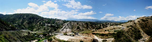 Tramo carretero entre Huehuetenango y Santa Cruz del Quiche