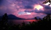 El Lago de Atitlan al atardecer