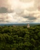 Crestas de ruinas sobre la selva Petenera de Tikal