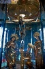 Vista Frontal de la Imagen del Cristo Negro de Esquipulas