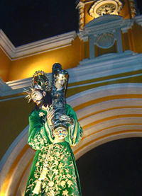 Jesús Nazareno de la Merced visita la Antigua Guatemala