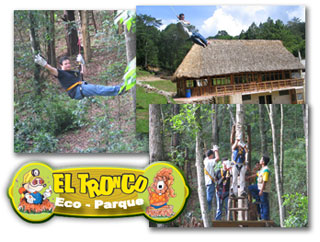 El Tronco Ecoparque, a pocos kilómetros de la capital