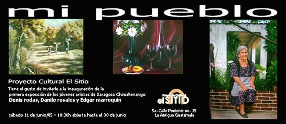 Exposición "Mi Pueblo" en El Sitio