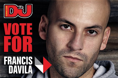 Vota por DJ Francis Dávila para el top 100 mundial