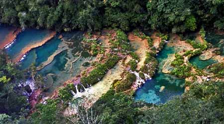 Semuc Champey en Alta Verapaz